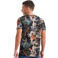Nouveau style tendance 2026 – T-shirt décontracté personnalisable pour homme, imprimé, à manches courtes, col rond, coupe classique, respirant, séchage rapide, 100 % coton de haute qualité