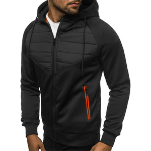 Double <b>Zip</b> <b>up</b> Hoodie Custom Heavy Weight Polyester/Cotton Winter Embroidered Pullover Zipper Fleece Men's Breathable Casual - Product Image 4