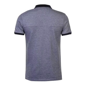 Camiseta Polo a Rayas, Camiseta de Verano con Parches a Rayas, Cuello Elástico, Manga Corta, Ligera y Transpirable para Hombre, Camiseta Polo de Golf - Product Image 5