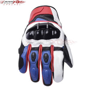 Gants de moto compatibles avec écran tactile pour utilisation sur Smartphone Gants de moto de course professionnels avec support de poignet - Product Image 2