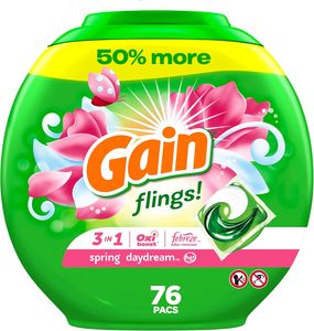 Bonne qualité Gain Flings Détergent à lessive Pacs avec défense contre les odeurs 112 pièces | 3 en 1 pour les acheteurs du monde entier - Product Image 5