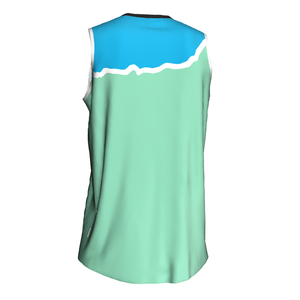 Camiseta de Baloncesto Oversize Estilo Urbano, Ropa Deportiva Transpirable de Malla para Hombre - Product Image 3