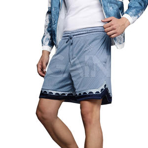 Pantalones Cortos Deportivos de Malla para Hombre, Ligeros, Cómodos, con Cintura Elástica, para Venta en Línea - Product Image 1