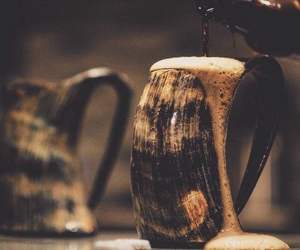 HERRAMIENTA CUERNO TAZAS INDIA FÁBRICA PRODUCTOS ARTESANALES Cuerno Taza para beber Nuevo diseño Cuerno natural Original Viking Drinking - Product Image 3