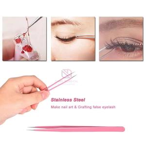 แหนบตัดขนตาสแตนเลสเกรดพรีเมียม ขายส่ง |   อุปกรณ์เสริมความงามคุณภาพสูง ใช้ซ้ำได้ ผลิตในปากีสถาน สำหรับผู้เชี่ยวชาญด้านความงาม - Product Image 3