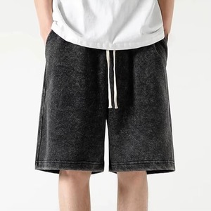 Bañador de Playa Lavado para Hombre, Pantalones Cortos Personalizados, Color Sólido, Secado Rápido, Transpirable, Suave, Logotipo Personalizado, Fabricante - Product Image 3