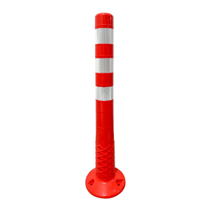 5 Pièces de Delimitateurs de Circulation en Plastique Écologique 75 x 8 cm, Bollards Flexibles - Product Image 2