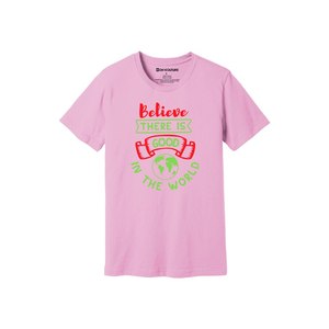 Kindness Themes Print 100%cotton Fabric T-shirt 160-180 to Heavy GSM 12 Color Available Customized Your Own Design & Placement - Product Image 5