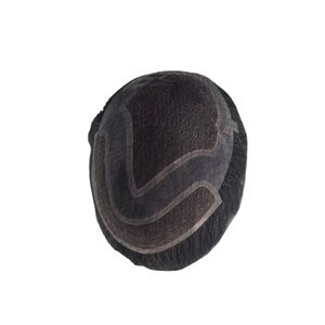 Peluca de Cabello Humano Virgen Remy Indio, Tupé con Ondas Naturales, Trama Única para Prótesis Capilares de Encaje - Product Image 2