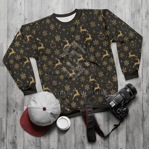 เสื้อสเวตเชิ้ตผู้ชายแบบสวมหัว ผ้าฟลีซหนานุ่ม พิมพ์ลาย สำหรับฤดูหนาว สไตล์ลำลอง  พร้อมโลโก้สั่งทำ - Product Image 4