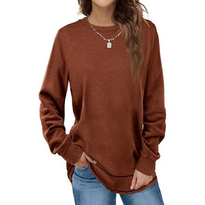 เสื้อสเวตเตอร์คอเต่าของผู้หญิงเสื้อฮู้ดแขนยาว - Product Image 1