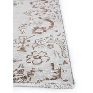 พรมขนสัตว์ถักมือสไตล์วินเทจ สีเบจและสีน้ำตาล ลายเหรียญแบบนามธรรมรูปสี่เหลี่ยมผืนผ้า สำหรับห้องนั่งเล่นในบ้าน พรมทำมือ รุ่น Pae-199 - Product Image 4