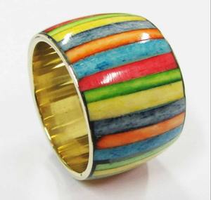 Anneaux de serviette en laiton de luxe, design personnalisé pour la maison et la table de restaurant, produit de haute qualité, vente chaude - Product Image 5