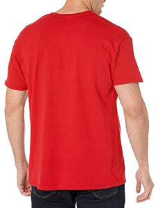 T-shirt unisexe à manches courtes 100% coton avec transfert de chaleur Dtg logo brodé sérigraphie impression personnalisée - Product Image 2