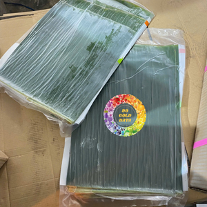 Hojas de plátano verde congeladas a granel, hojas de hojas frescas naturales de alta calidad 100% para cocinar, asar, hornear, Caryln - Product Image 2