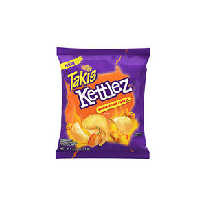 Takis Fuego, saveur chili et citron vert extrêmement piquante, en sachets de 85g pour la distribution en gros aux chaînes de magasins de proximité. - Product Image 4