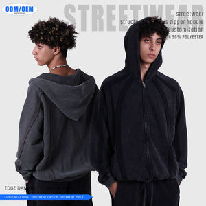 Premium 400 GSM Hoodies Coton Lourd Unisexe Sweats Confortable Chaud Durable Usine Directe En Gros Approvisionnement Personnalisé - Product Image 5