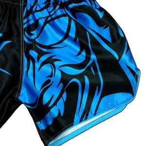 Shorts de Muay Thai pour hommes de la meilleure qualité Impression de logo personnalisé Nouveau design avec technique de séchage rapide sublimée Prix raisonnable - Product Image 3