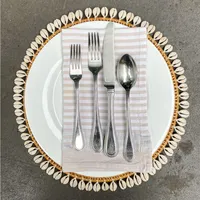 Sets de dessous-de-plat ronds en rotin tressé et jonc de mer, résistants à la chaleur, vente en gros, tapis et coussinets naturels