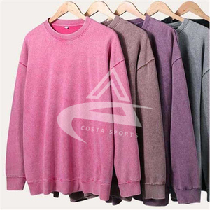 Sudadera de Hombre al por Mayor, Estilo Urbano, Mezcla de Poliéster/Algodón, Lavado Ácido, Corte Regular, Invierno, Impresión Personalizada, Transpirable, Secado Rápido, 300g - Product Image 2
