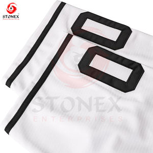 Camiseta de Béisbol Deportiva Unisex de Talla Grande con Logotipo Personalizado al por Mayor, Sublimación, Secado Rápido, Transpirable, Bordado Personalizado - Product Image 5