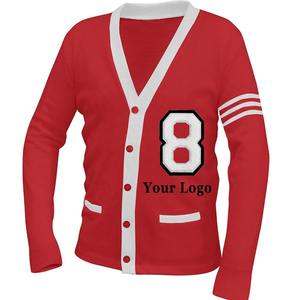 Ajoutez vos logos personnalisés et sélectionnez les couleurs du pull tricoté cardigan de qualité supérieure TITLISTS - Product Image 3