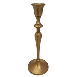 Nouvel arrivage Bougeoir décoratif en aluminium pour la maison et le mariage Finition en nickel Style américain T. light Holder Personnalisé - Product Image 6