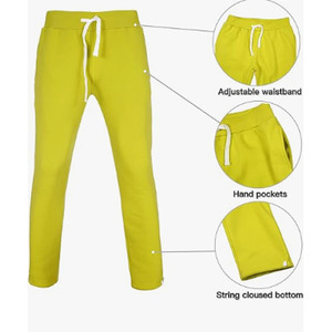 Trajes de sudor Unisex de excelente calidad, conjunto de dos piezas de talla grande y peso pesado, chándal transpirable 100% algodón Unisex - Product Image 4