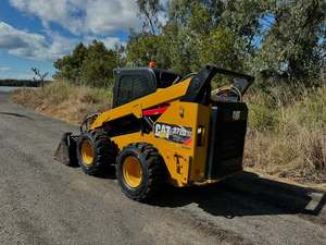 Utilisé pour Cat 272D2 Mini Skid Steer Loader à vendre Chargeur frontal avec boîte de vitesses essentielle et composant de base de pompe - Product Image 3