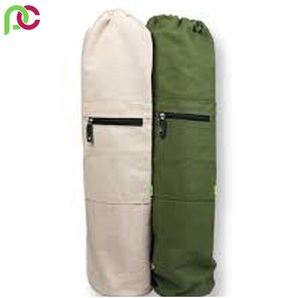 Sac de transport pour tapis de yoga multifonctionnel et écologique de grande capacité avec pochette en coton et porte-tapis - Marque Paramount - Product Image 6