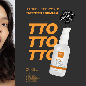TTO Clinic Pro <b>Face</b> Serum 50ml Vitamin C Glutathione Collagen Bakuchiol Centella-Hydrating Anti-Wrinkle Firming Formula - Product Image 3