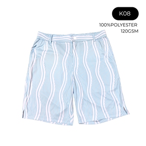 100% POLYESTER recyclé Sublimation impression hommes court haute qualité été Shorts décontracté Golf Shorts Chino Shorts DDP expédition - Product Image 2