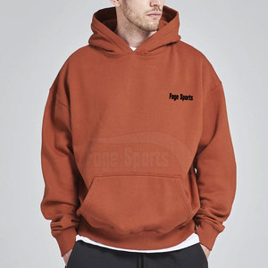 Service OEM – Nouveaux sweats à capuche oversize pour homme en molleton 100 % coton, légers, respirants, séchage rapide, couleur unie, couleurs personnalisables - Product Image 3