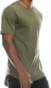 Hot Selling <b>Men</b> Short Sleeve Formal Regular Gym <b>T</b>-<b>Shirt</b> 100% Cotton Regular Curved Hem Oxford Fabric Polyester/Cotton - Product Image 2