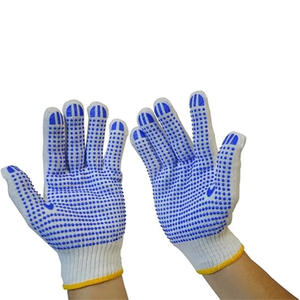 Guantes de mano con puntos de algodón con opciones de logotipo personalizado Agarre duradero Palma Diseño cómodo para jardinería Almacén y uso al aire libre - Product Image 5
