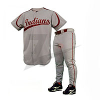 Uniformes de Béisbol Personalizados de Alta Calidad, Ropa Deportiva Duradera de Alto Rendimiento 100% Poliéster, Conjuntos con Diseño Personalizado