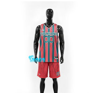 Camiseta de Baloncesto de la Academia de Baloncesto de EE. UU., Diseño de Logotipo Personalizado, Transpirable, Reversible, para Hombre y Niños - Product Image 2