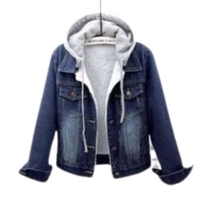Fashionable denim jacket with hoodie For Comfort And Style - Alibaba.com