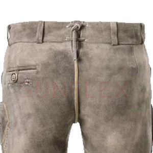 Nouveau Style Coupe-Vent Premium Bavarois Lederhosen Fabriqué Au Pakistan Bavarois Lederhosen Pour Hommes - Product Image 5