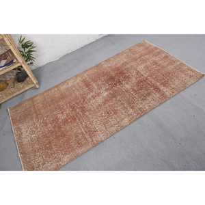 Alfombra de lana clásica moderna de 3x6,2 pies, retales marrón y beige para adolescentes, sala de estar, dormitorio, respaldo de látex, altura de pila de felpa, 3 juegos - Product Image 2