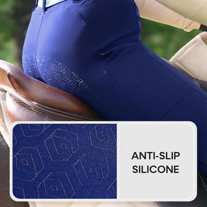Brèches pour femmes culottes d'équitation sur mesure avec patch au genou pour l'équitation de sécurité supplémentaire - Product Image 3