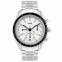 Montre pour homme OEM OEDE 41MM, mouvement à quartz VK63 avec cadran simulé, boîtier en acier inoxydable, montre étanche tendance 062