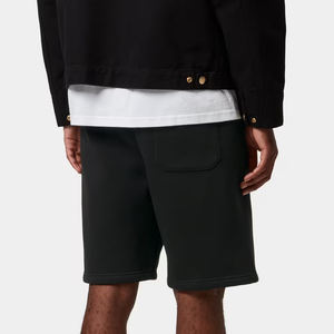 กางเกงขาสั้นซับเหงื่อแห้งเร็วแบบลำลองของผู้ชายเอวกลางระบายอากาศได้ดีแฟชั่นลวดลายทึบทำจากผ้าฝ้ายรีไซเคิล XS มีกระเป๋า6XL - Product Image 6