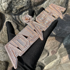 100% testeur de diamant passé personnalisé ailes d'ange Photo S925 argent 10k 14k 18k or massif glacé VVS Moissanite mémoire pendentif - Product Image 3