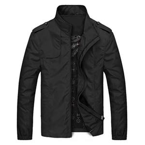 Blouson aviateur pour homme Taille XL Col montant Tissu chaud personnalisé décontracté et à la mode - Product Image 3