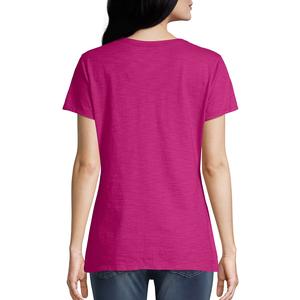 Camiseta Corta de Alta Calidad para Mujer, Manga Corta, Transpirable, Estilo Casual de Verano, a la Moda, para Exportación - Product Image 2