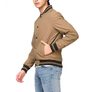 Chaqueta de bombardero para hombre de etiqueta privada cómoda y transpirable para uso en exteriores al mejor precio - Product Image 2