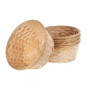 Hot Sale - Wholesale Bamboo basket- Crab, fruit, Gift, handicraft Bamboo storage for USA/ UK market - Export worldwide