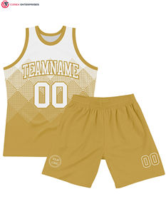 Uniforme de basket-ball personnalisé unisexe à prix raisonnable, sublimation, nouveau design, uniforme de basket-ball imprimé, uniforme de sport - Product Image 1