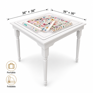 Mesa de mahjong Noli June, mesa de mahjong personalizada, mesa de mahjong plegable y portátil - Product Image 4